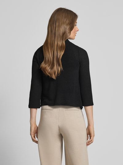 OPUS Cardigan met 3/4-mouwen, model 'Sandrine' Zwart - 5