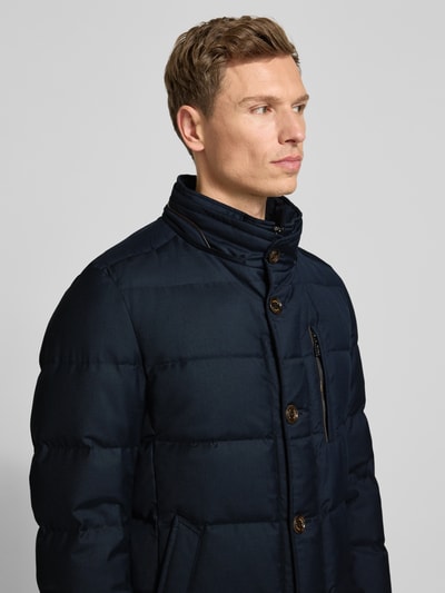 GimoS Steppmantel mit Kapuze Marine 3