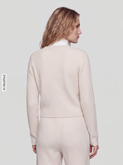 adidas Originals Sweter w kopertowy styl Beżowy 5