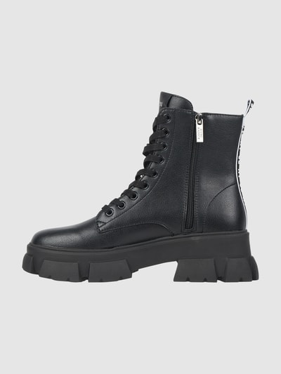 Steve Madden Boots aus Leder Modell 'Tanker' Black 3