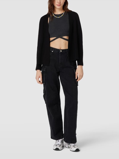 Marc O'Polo Denim Strickjacke mit offener Vorderseite Schwarz 1