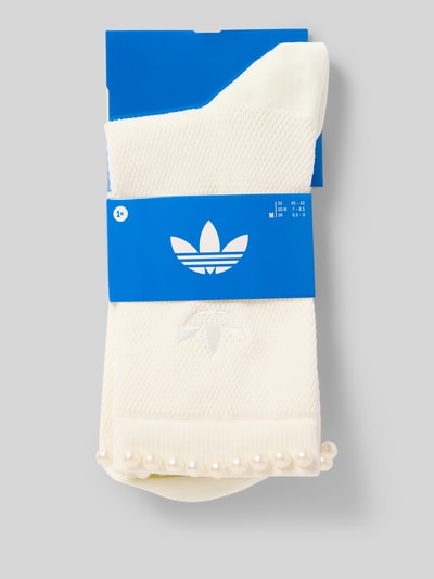 adidas Originals Skarpety z ozdobnymi perełkami model 'PEARLS' Biały 3