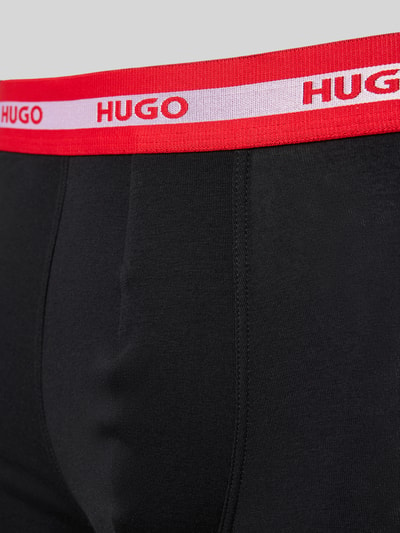 HUGO Trunks mit Label-Bund im 3er-Pack Black 2