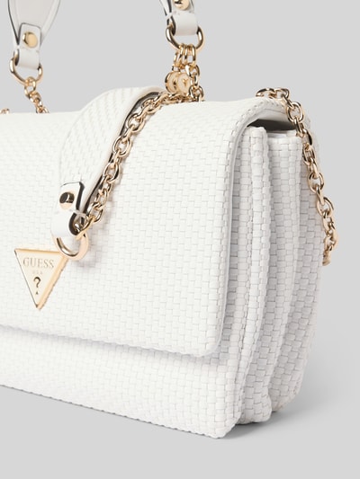 Guess Handtas in gevlochten look, model 'PHAEDRA' Wit - 3