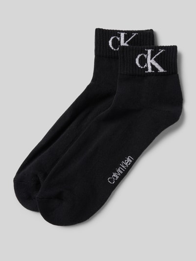 Calvin Klein Jeans Socken mit Logo-Stitching im 2er-Pack Black 1