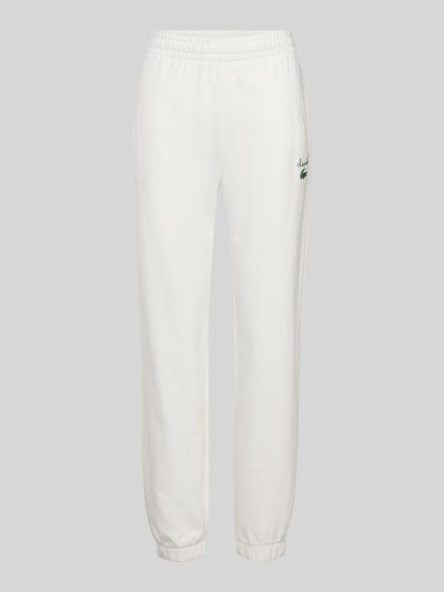 Lacoste Sport Relaxed Fit Sweatpants mit Label-Print Offwhite 2