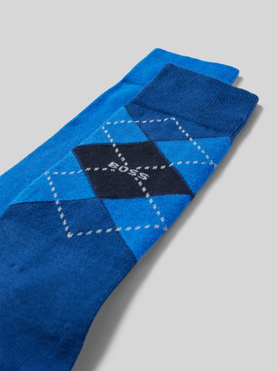 BOSS Socken mit Label-Detail im 2er-Pack Royal 2