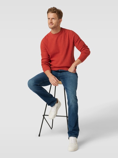 Tom Tailor Gebreide pullover met structuurmotief Rood - 1