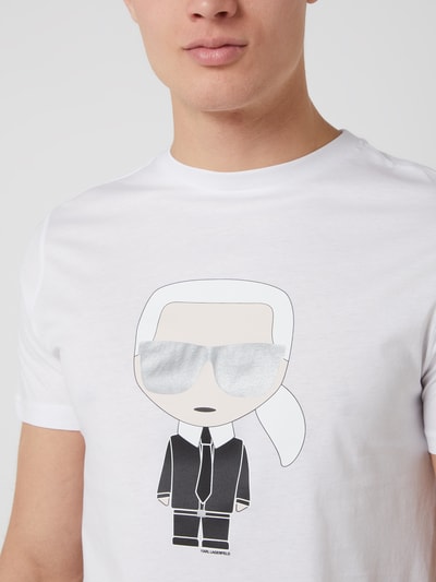 Karl Lagerfeld T-shirt van katoen  Wit - 3