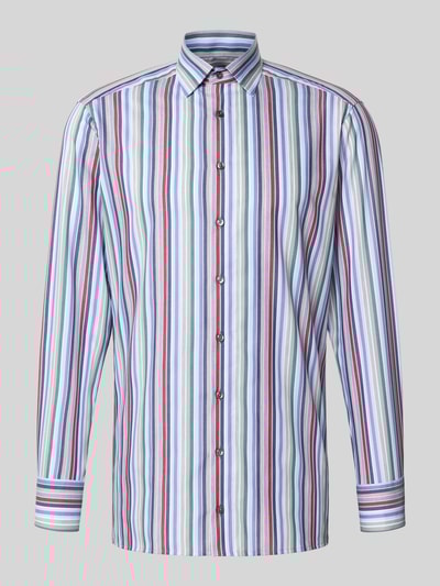 OLYMP Regular fit zakelijk overhemd met kentkraag, model 'New Kent' Marineblauw - 2