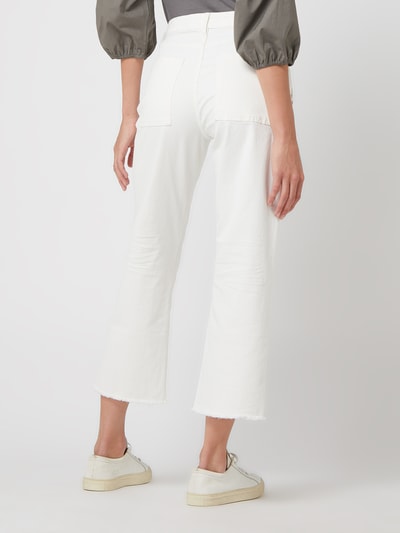 OPUS Cropped Jeans mit Stretch-Anteil Modell 'Marny' Offwhite 5