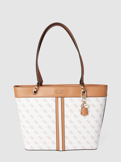 Guess Shopper met all-over logo Wit - 2