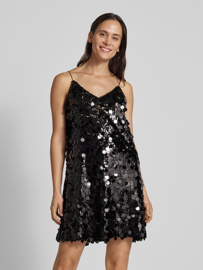 Jake*s Cocktail Cocktailkleid mit Paillettenbesatz Black 4