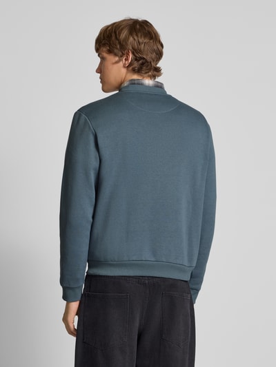 Jack & Jones Sweatshirt mit Rundhalsausschnitt Modell 'BRADLEY' Petrol 5
