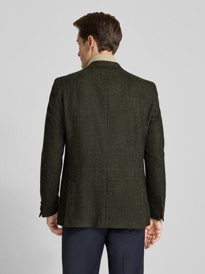 Carl Gross Marynarka na 2 guziki z kołnierzem z połami model ‘Tebbo’ Zielony 5