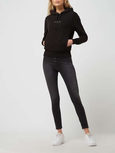 Calvin Klein Jeans Super skinny fit high rise jeans met stretch  Zwart - 1