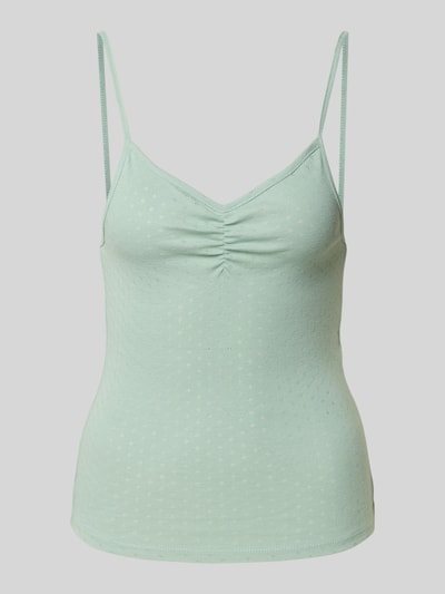 Only Slim Fit Trägertop aus reiner Baumwolle Modell 'CARLOTTA' Mint 2