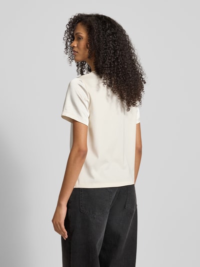 Weekend Max Mara Regular fit T-shirt met lyocellgehalte model 'ZONA' Offwhite - 5