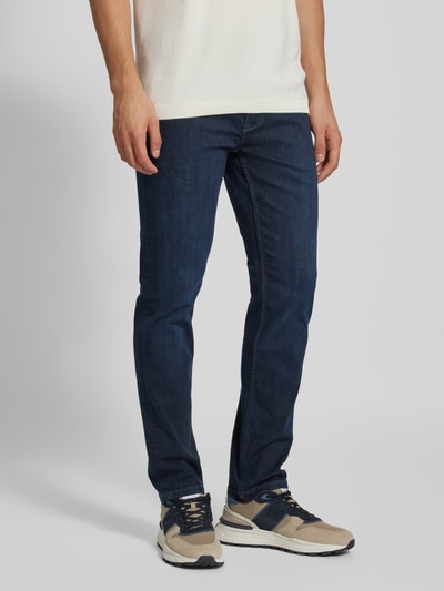 s.Oliver BLACK LABEL Slim fit jeans in 5-pocketmodel, model 'Nelio' Jeansblauw - 4