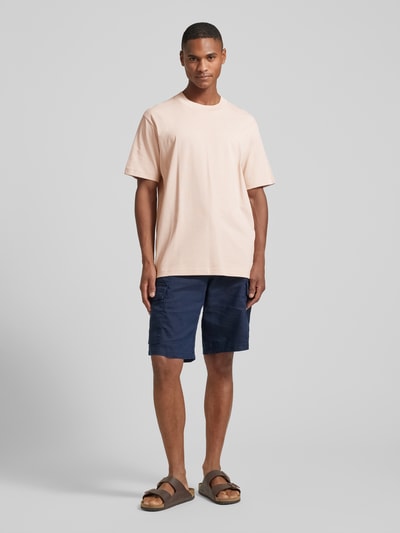 SELECTED HOMME Relaxed Fit T-Shirt mit Rundhalsausschnitt Modell 'COLMAN' Rose 1