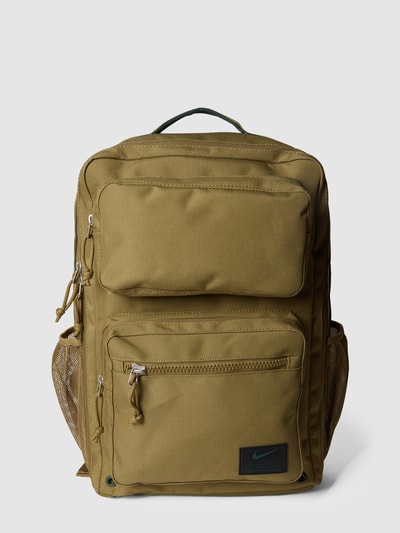 Nike Rucksack mit Label-Patch Khaki 2