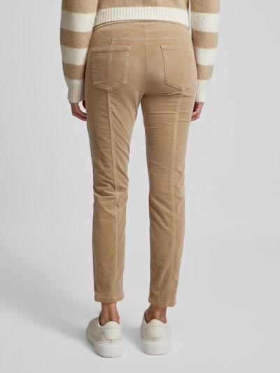 Luisa Cerano Regular fit jeans in 5-pocketmodel Camel - 5