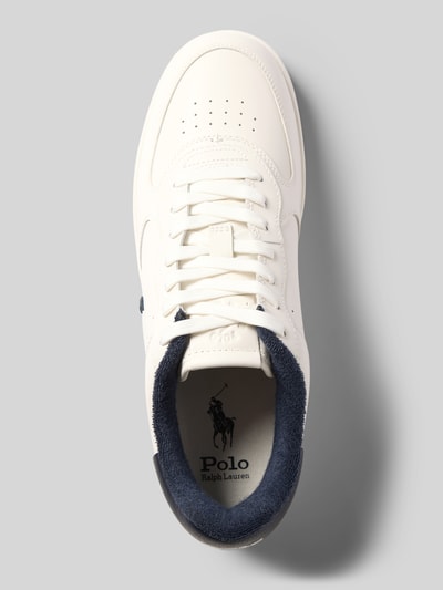 Polo Ralph Lauren Sneakersy o niskim kroju z naturalnej skóry Biały 3