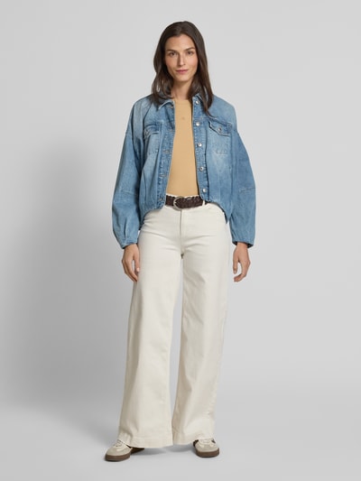 Drykorn Oversized Jeansjacke mit Lyocell-Anteil Modell 'BLAXTON' Blau 1