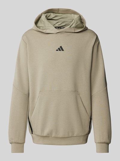 Adidas Training Hoodie met logoprint Olijfgroen - 2