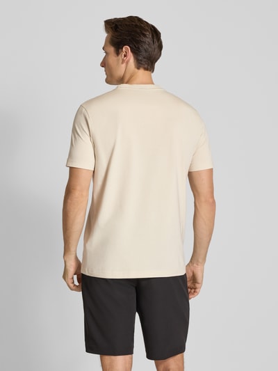 BOSS Green Regular Fit T-Shirt aus Baumwoll-Mix Modell 'TEE' Offwhite 5