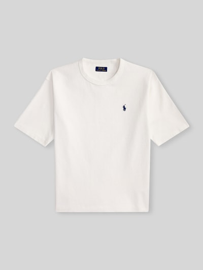 Polo Ralph Lauren Regular Fit T-Shirt aus reiner Baumwolle Weiss 2