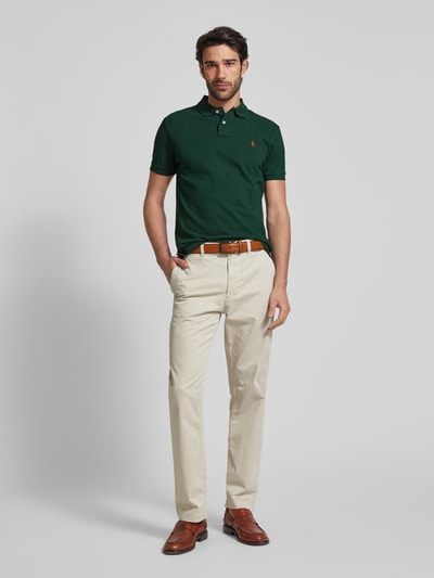 Polo Ralph Lauren Poloshirt met labelstitching Groen - 1