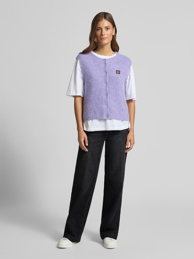 MAC Jeansy o szerokim kroju z dodatkiem wiskozy model ‘Palazzo’ Czarny 1