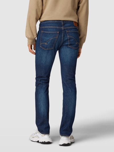 Baldessarini Low Rise Jeans mit Kontrastnähten Dunkelblau 5