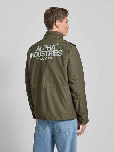 Alpha Industries Jack met opstaande kraag, model 'M-65' Olijfgroen - 5