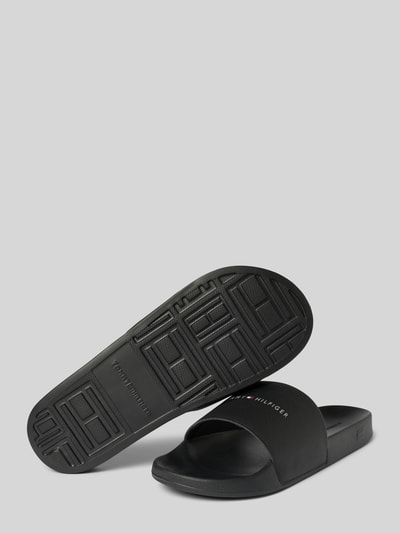 Tommy Hilfiger Slides mit Label-Schriftzug BLACK 4