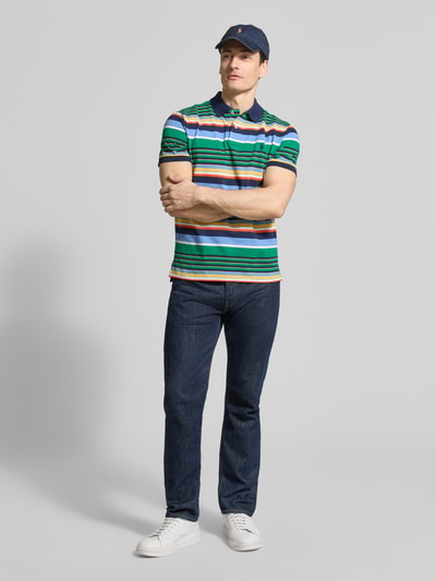 Polo Ralph Lauren Slim Fit Poloshirt aus reiner Baumwolle  Gruen 1