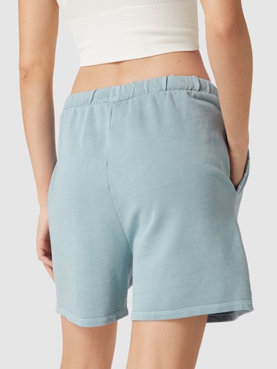 Guess Sweatshorts mit Label-Stitching Jeansblau 3