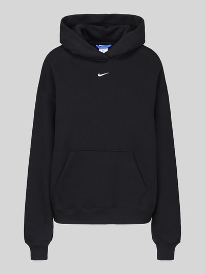Nike Regular Fit Hoodie aus reiner Baumwolle Black 2