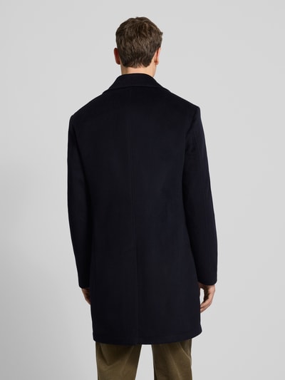 JOOP! Collection Lange jas met reverskraag, model 'BEALE' Marineblauw - 5