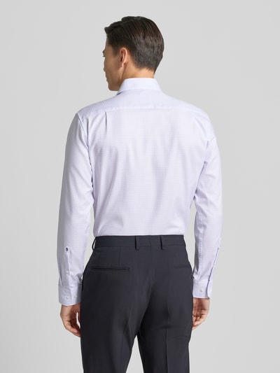 SEIDENSTICKER REGULAR FIT Regular fit zakelijk overhemd van katoen met button-downkraag Roze - 5