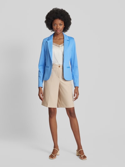 Kaffe Blazer met strookzakken, model 'jenny' Blauw - 1