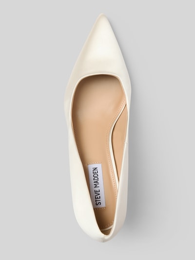 Produktfoto, Czółenka w spiczystym kroju Modell 'Vivion' od Steve Madden z satyny, obcas szpilka 9 cm, wysokość cholewki 7 cm, szerokość 4 cm