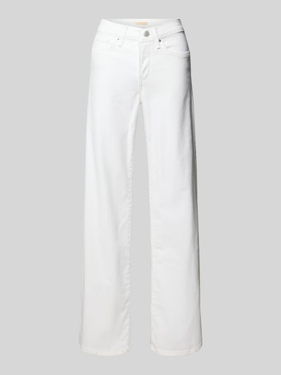 Levi's® 300 Jeansy z szerokimi nogawkami z mieszanka bawełny model '318' Biały 2