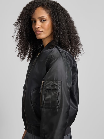 Anine Bing Bomberjacke mit Stehkragen Black 3