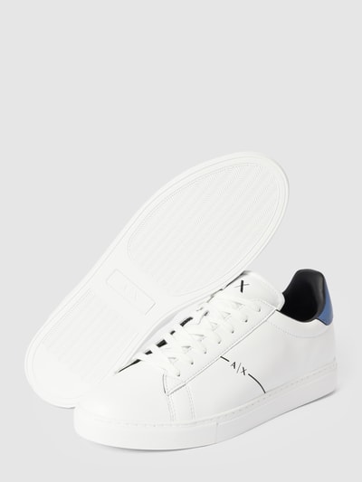 ARMANI EXCHANGE Sneaker mit Label-Details Weiss 5