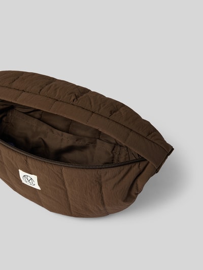 MSCH Copenhagen Saszetka nerka z detalami z logo model ‘SASJA’ Ciemnobrązowy 5