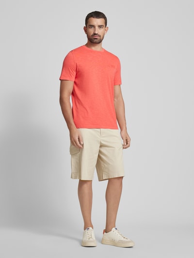 s.Oliver RED LABEL T-Shirt mit Rundhalsausschnitt Orange 1