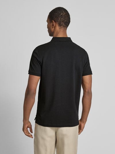 MCNEAL Regular Fit Poloshirt mit Knopfleiste und Label-Stitching Black 5