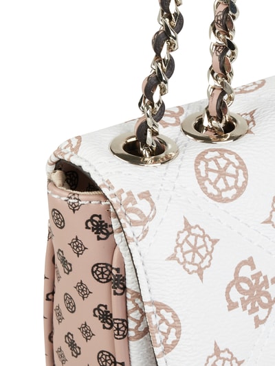 Guess Crossbody Bag mit Logo-Muster Modell 'Cessily'  Weiss 5